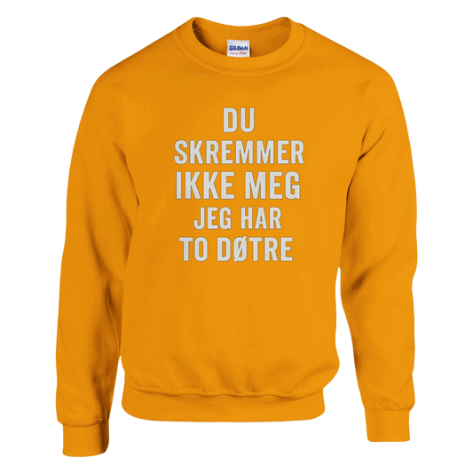 Du Skremmer Ikke Meg -Morsom Tekstprint - Norsk design