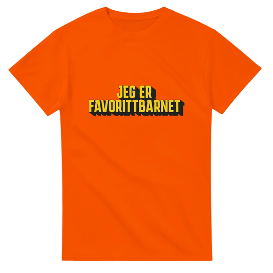 Jeg Er Favorittbarnet -Morsom Tekstprint - Norsk design