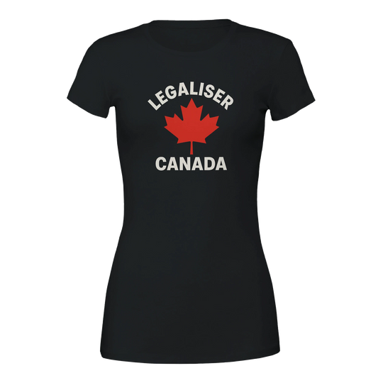 Legaliser Canada -Morsom Tekstprint - Norsk design
