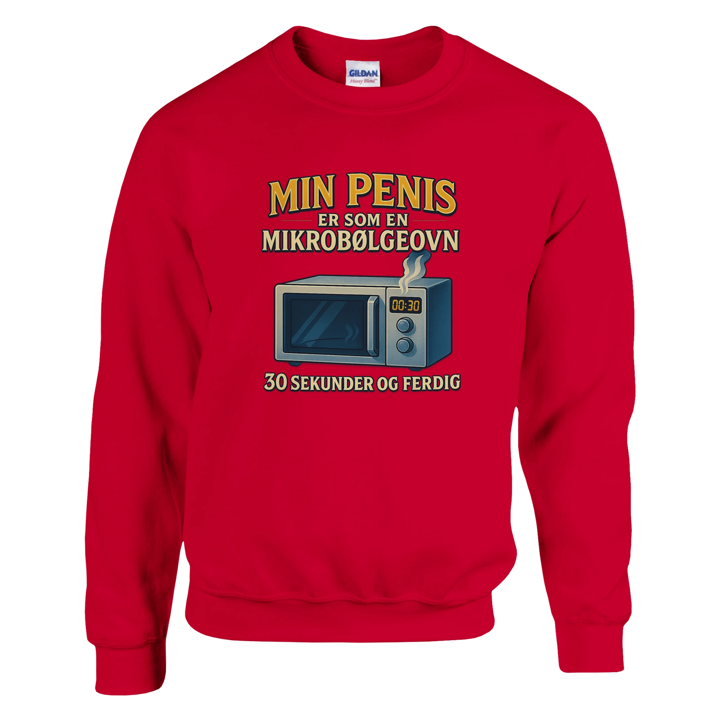 Mikrobølgeovn -Morsom Tekstprint - Norsk design