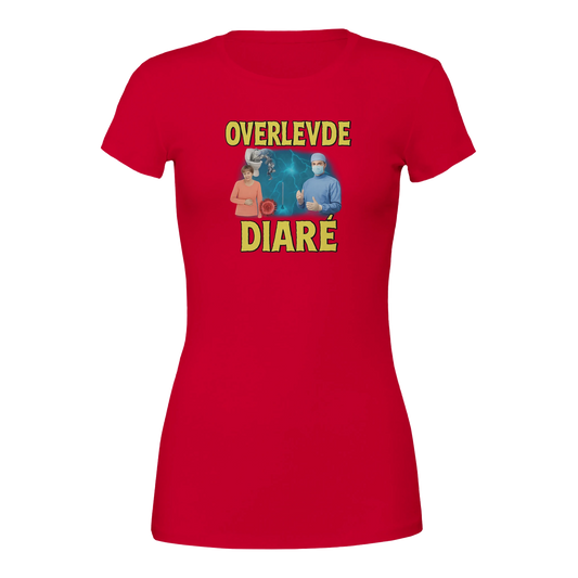 Overlevde Diare -Morsom Tekstprint - Norsk design