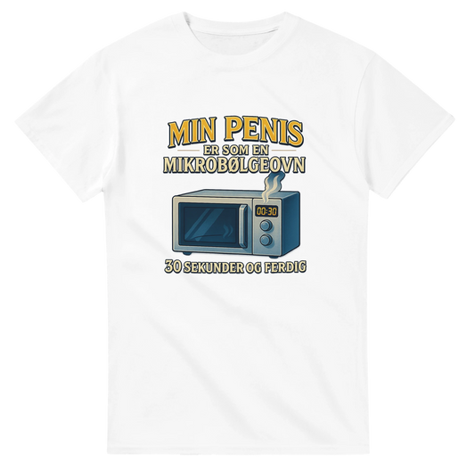 Mikrobølgeovn -Morsom Tekstprint - Norsk design