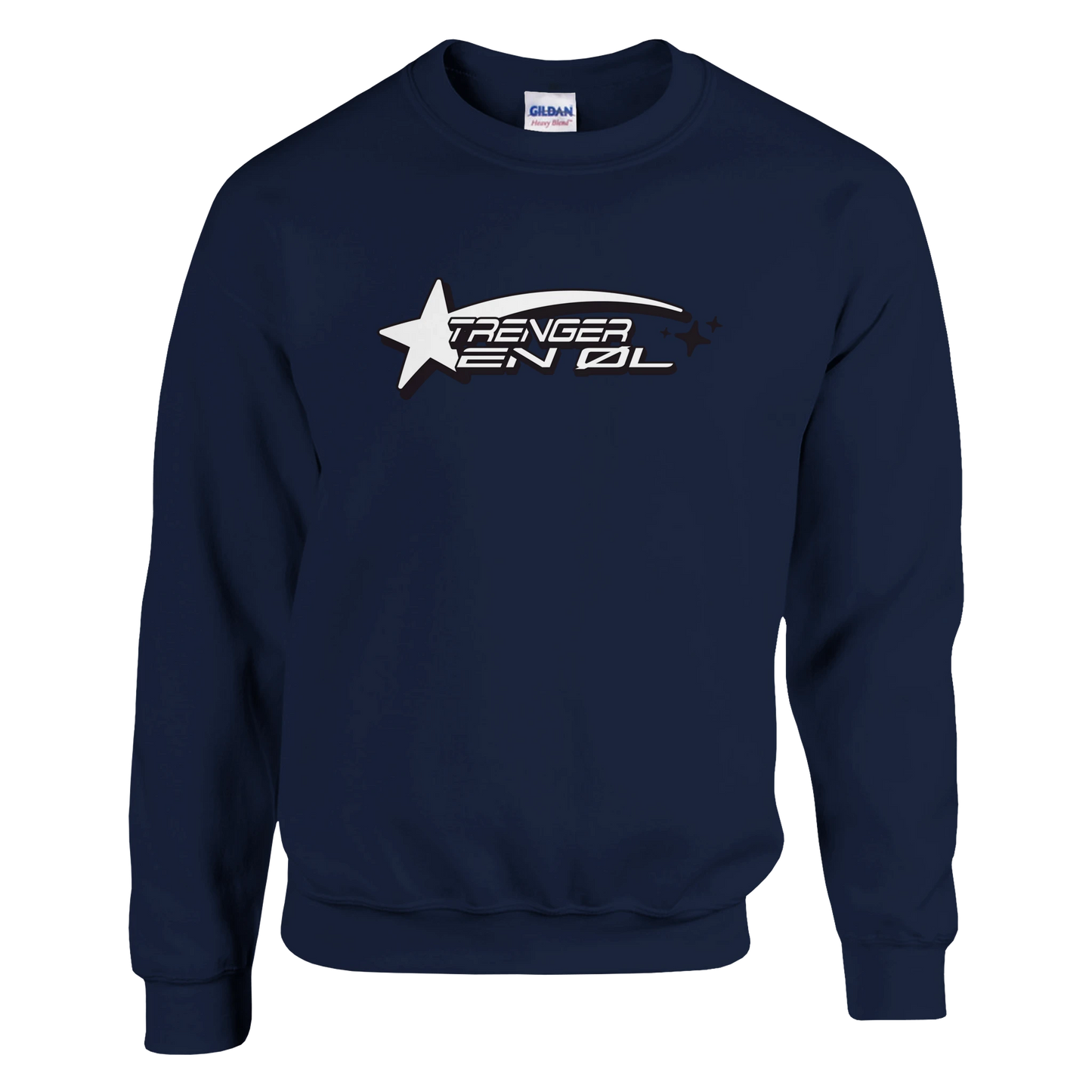 Trenger En Øl -Morsom Tekstprint - Norsk design