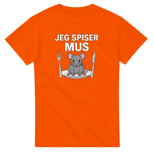 Jeg Spiser Mus -Morsom Tekstprint - Norsk design