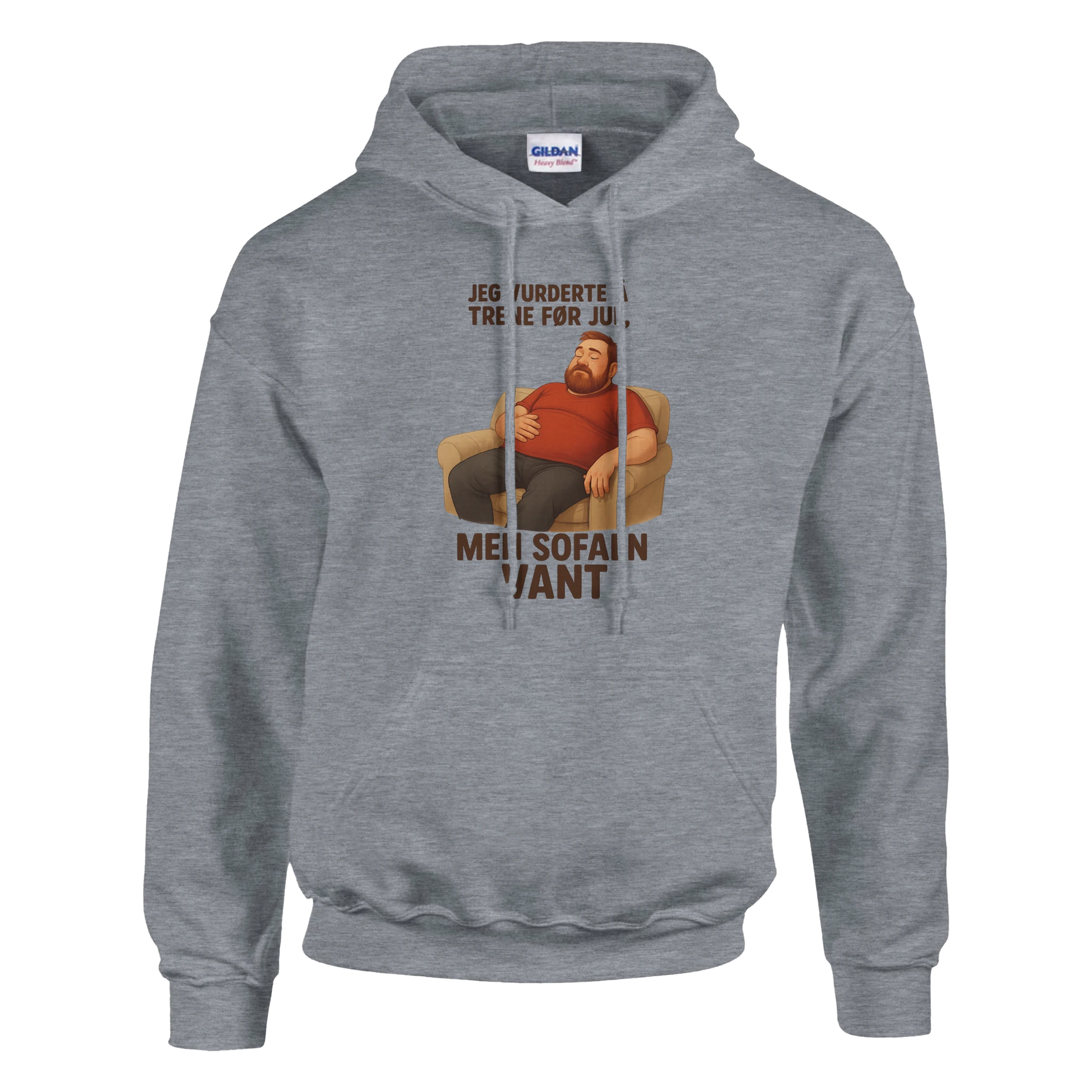 Sofaen vant -Morsom Tekstprint - Norsk design