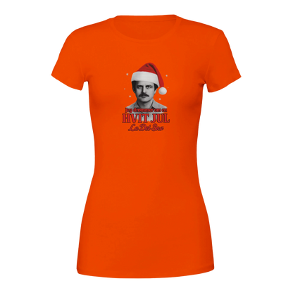 Jeg Drømmer Om En Hvit Jul -Morsom Tekstprint - Norsk design