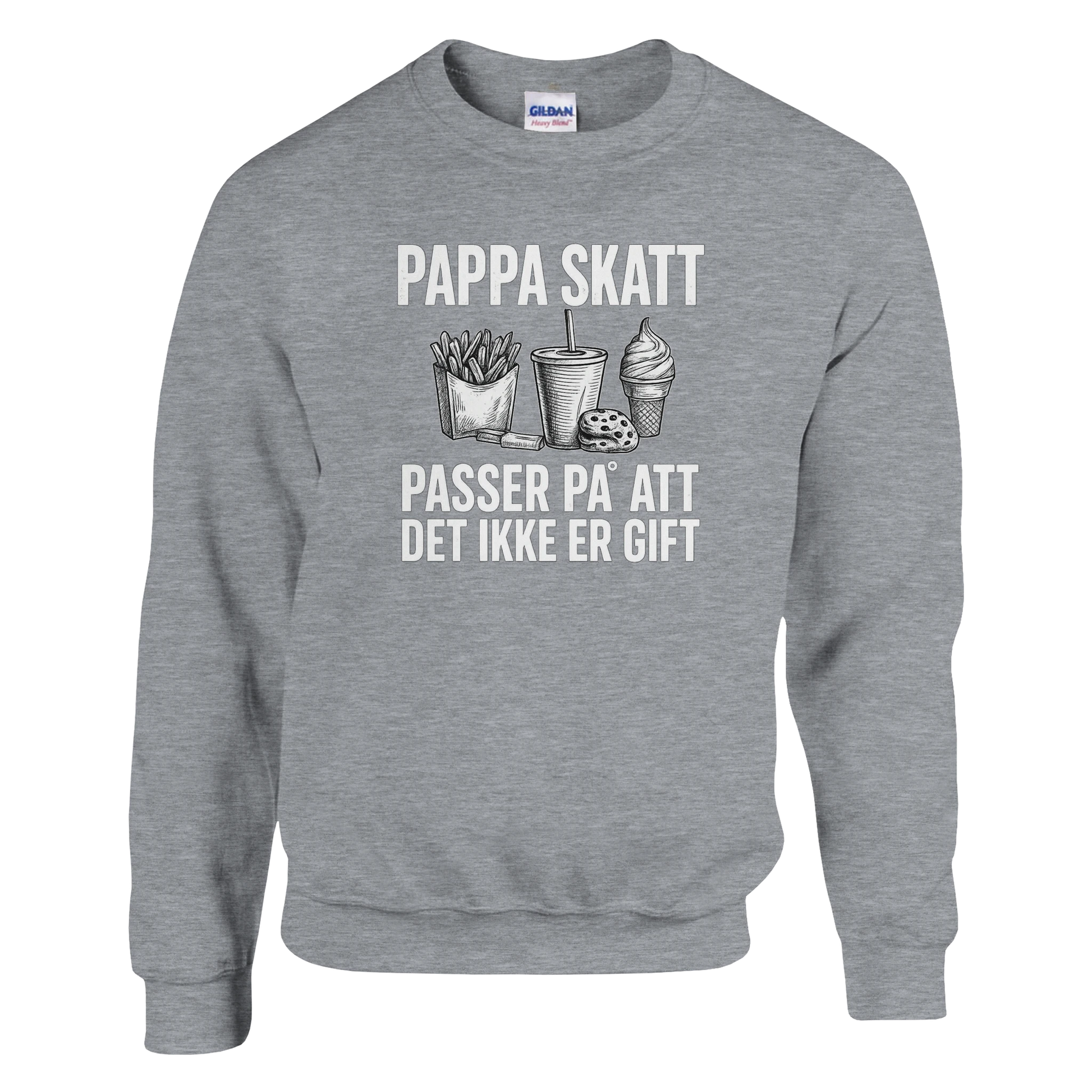 Pappa Skatt -Morsom Tekstprint - Norsk design