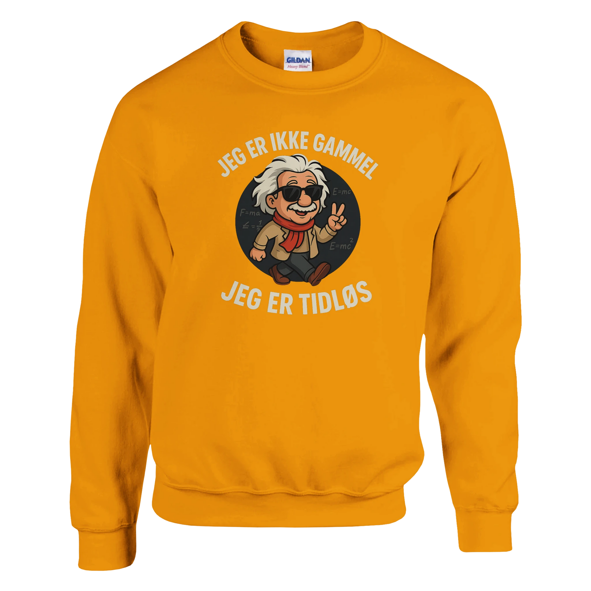 Jeg er tidløs -Morsom Tekstprint - Norsk design