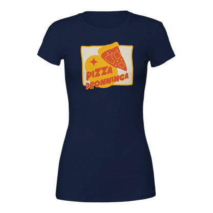 Pizza Dronninga -Morsom Tekstprint - Norsk design