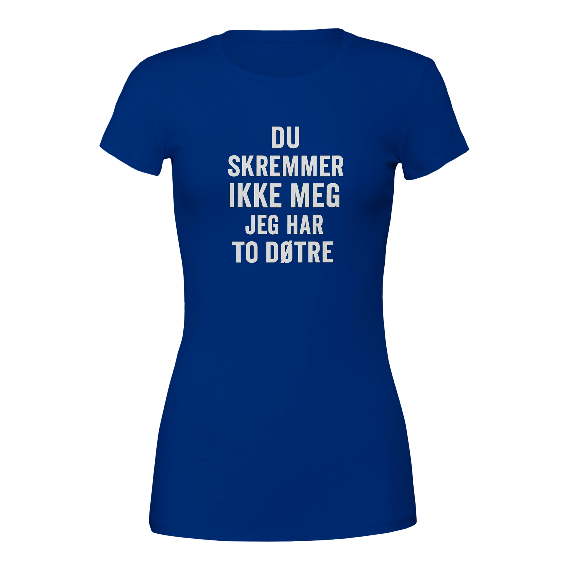 Du Skremmer Ikke Meg -Morsom Tekstprint - Norsk design