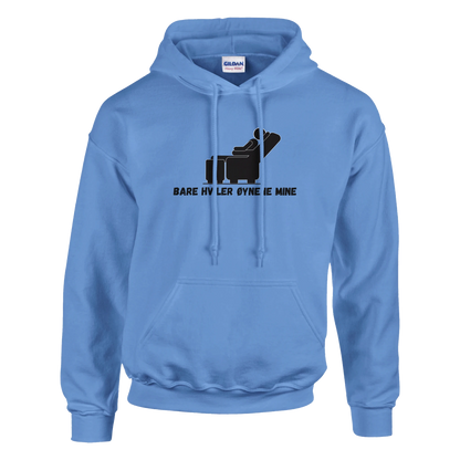 Bare Hviler Øynene Mine -Morsom Tekstprint - Norsk design