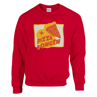 Pizza Kongen -Morsom Tekstprint - Norsk design