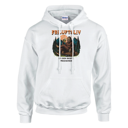 Friluftsliv er den beste medisinen -Morsom Tekstprint - Norsk design