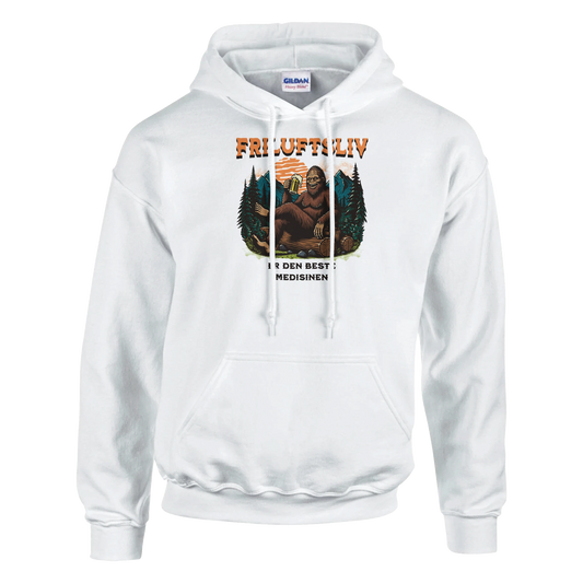 Friluftsliv er den beste medisinen -Morsom Tekstprint - Norsk design