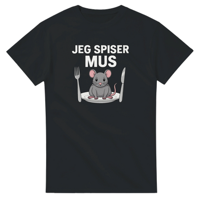 Jeg Spiser Mus -Morsom Tekstprint - Norsk design