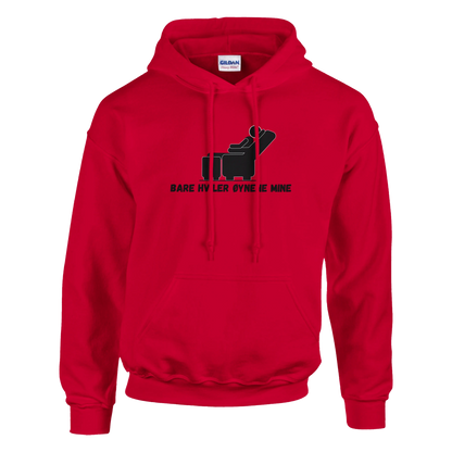 Bare Hviler Øynene Mine -Morsom Tekstprint - Norsk design