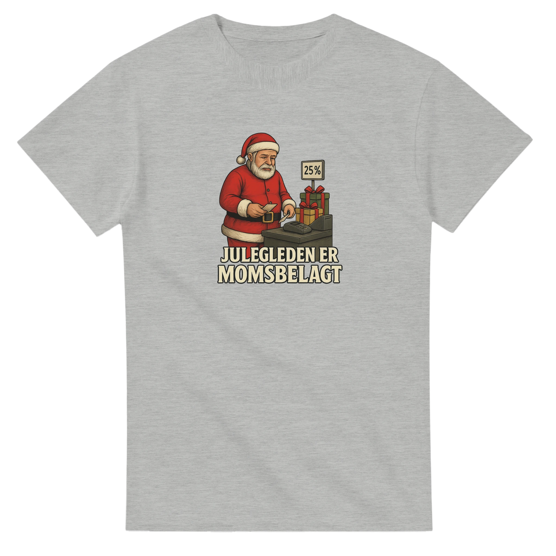 Julegleden er momsbelagt -Morsom Tekstprint - Norsk design