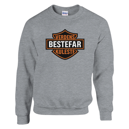 Verdens Kuleste Bestefar -Morsom Tekstprint - Norsk design