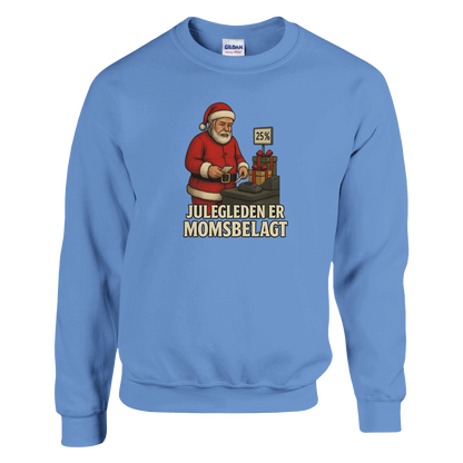 Julegleden er momsbelagt -Morsom Tekstprint - Norsk design