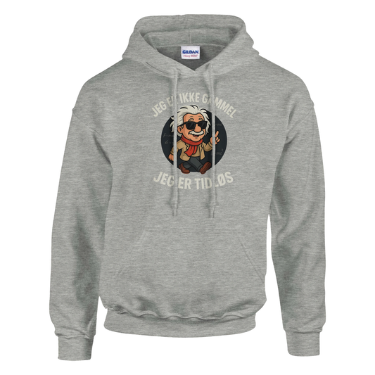 Jeg er tidløs -Morsom Tekstprint - Norsk design