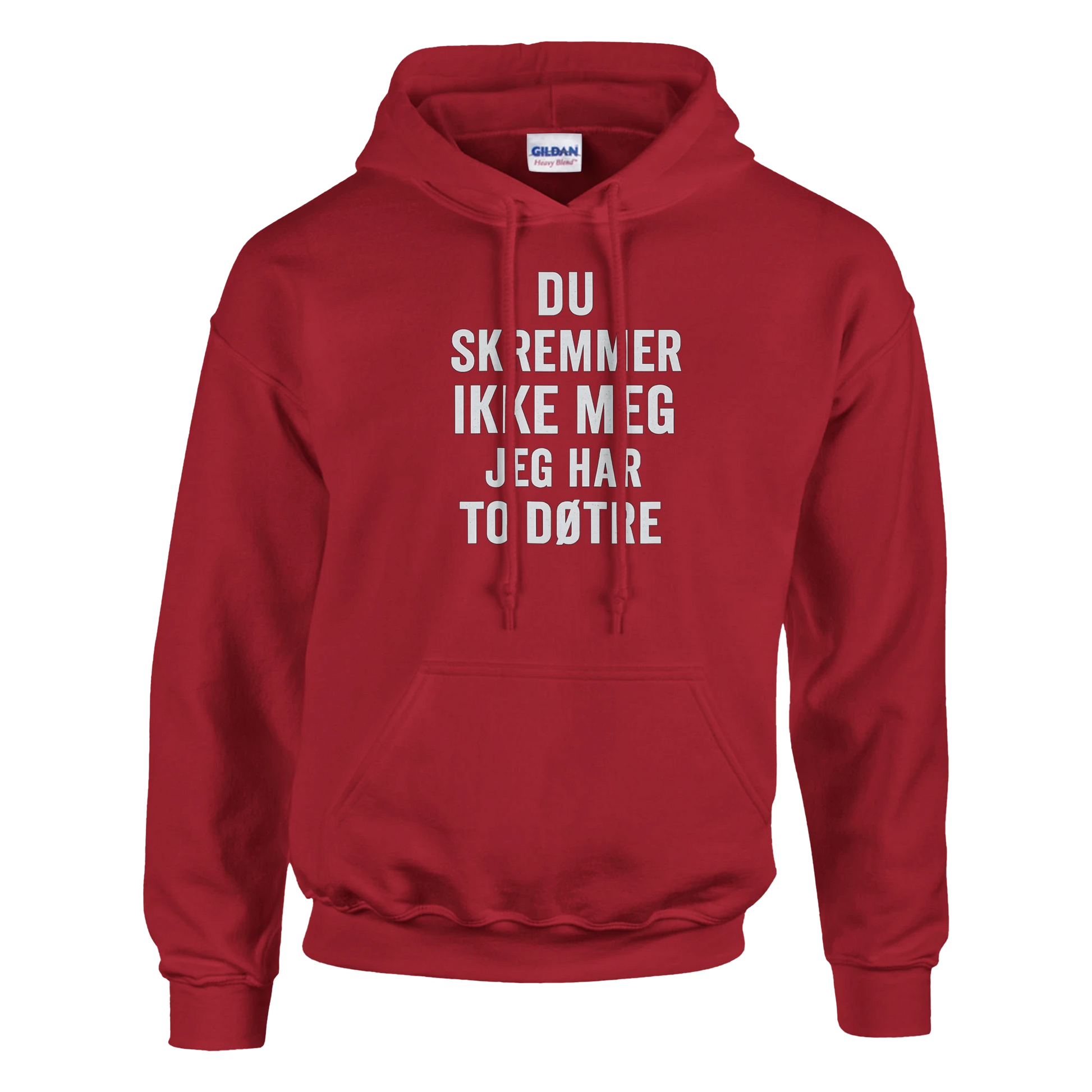 Du Skremmer Ikke Meg -Morsom Tekstprint - Norsk design