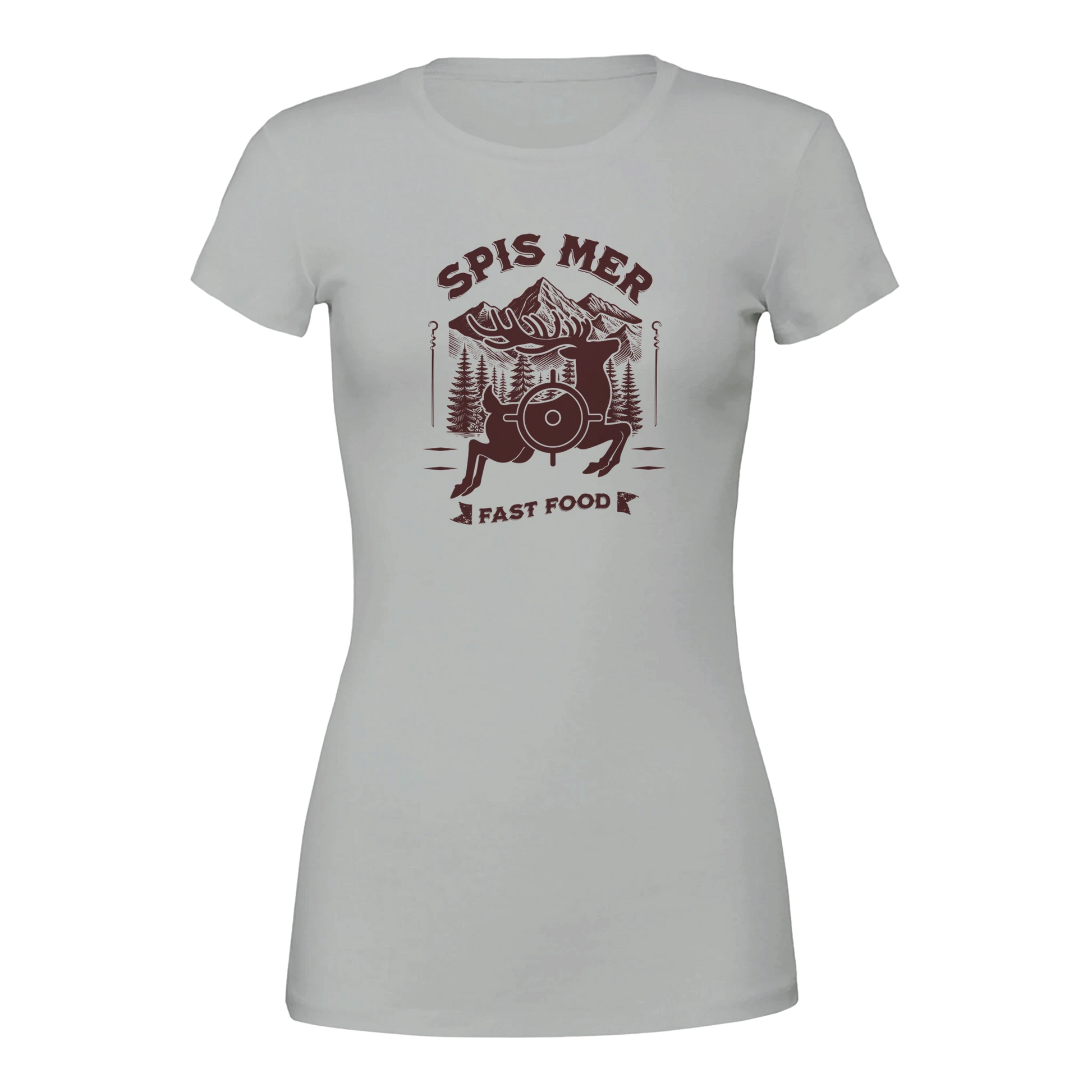 Spis Mer Fast Food -Morsom Tekstprint - Norsk design