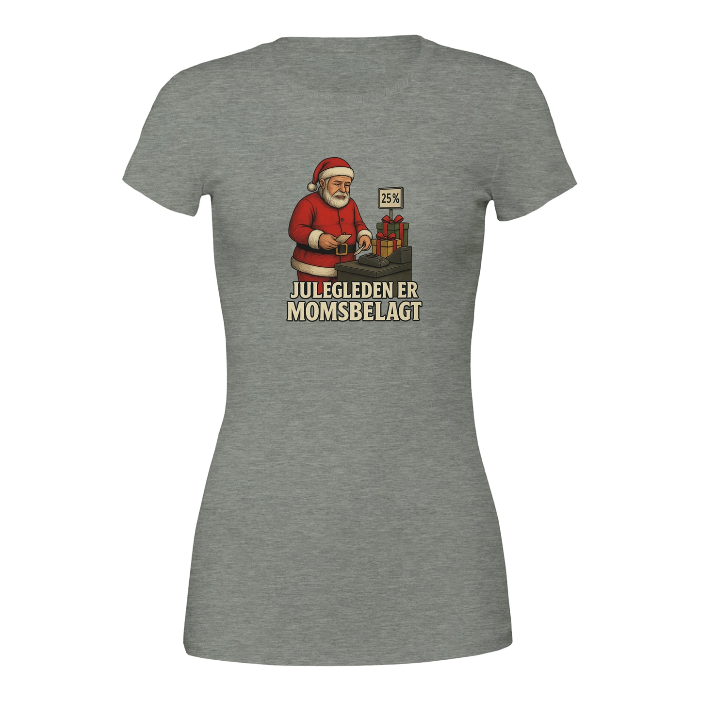 Julegleden er momsbelagt -Morsom Tekstprint - Norsk design