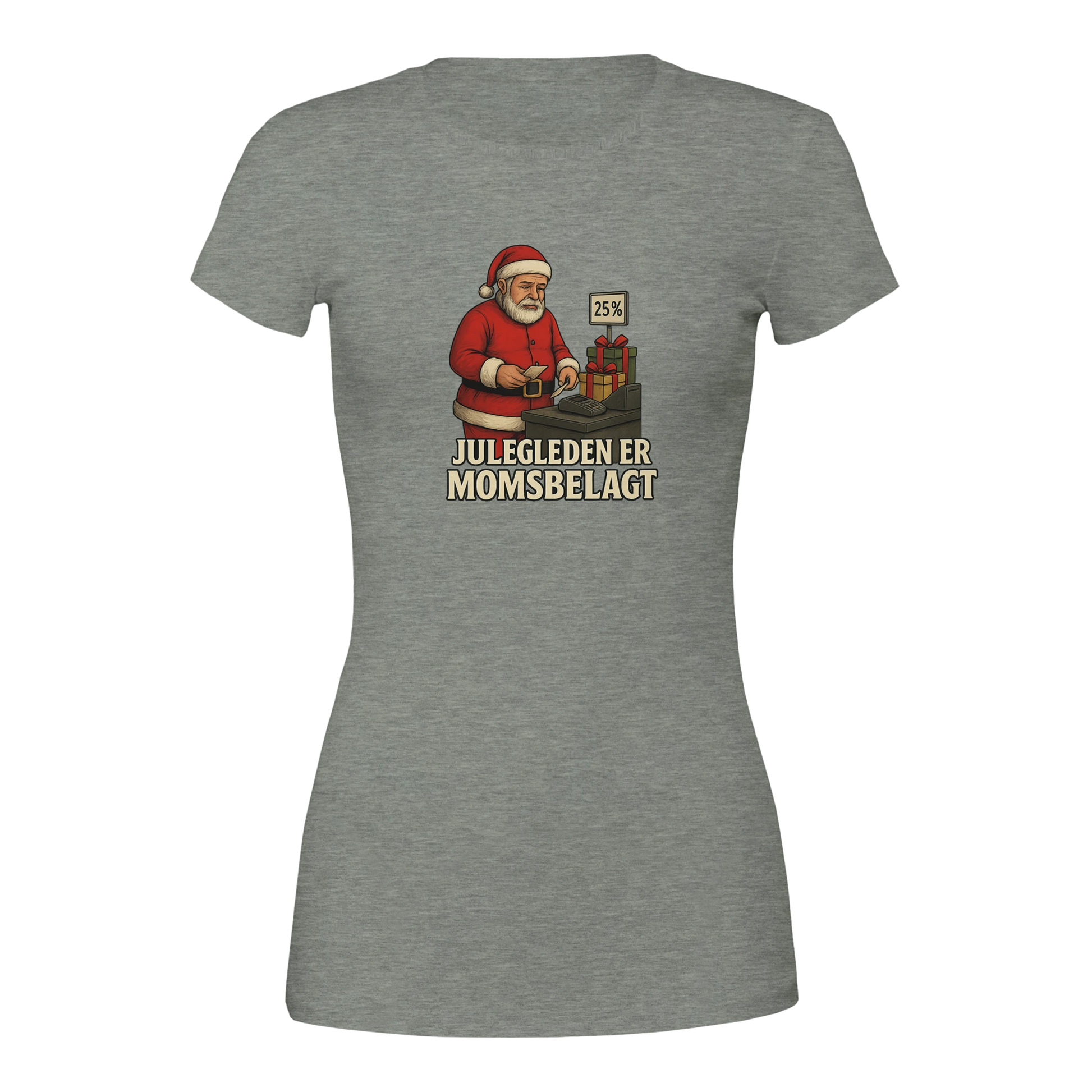 Julegleden er momsbelagt -Morsom Tekstprint - Norsk design