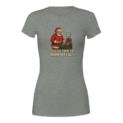 Julegleden er momsbelagt -Morsom Tekstprint - Norsk design