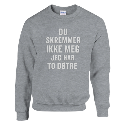 Du Skremmer Ikke Meg -Morsom Tekstprint - Norsk design