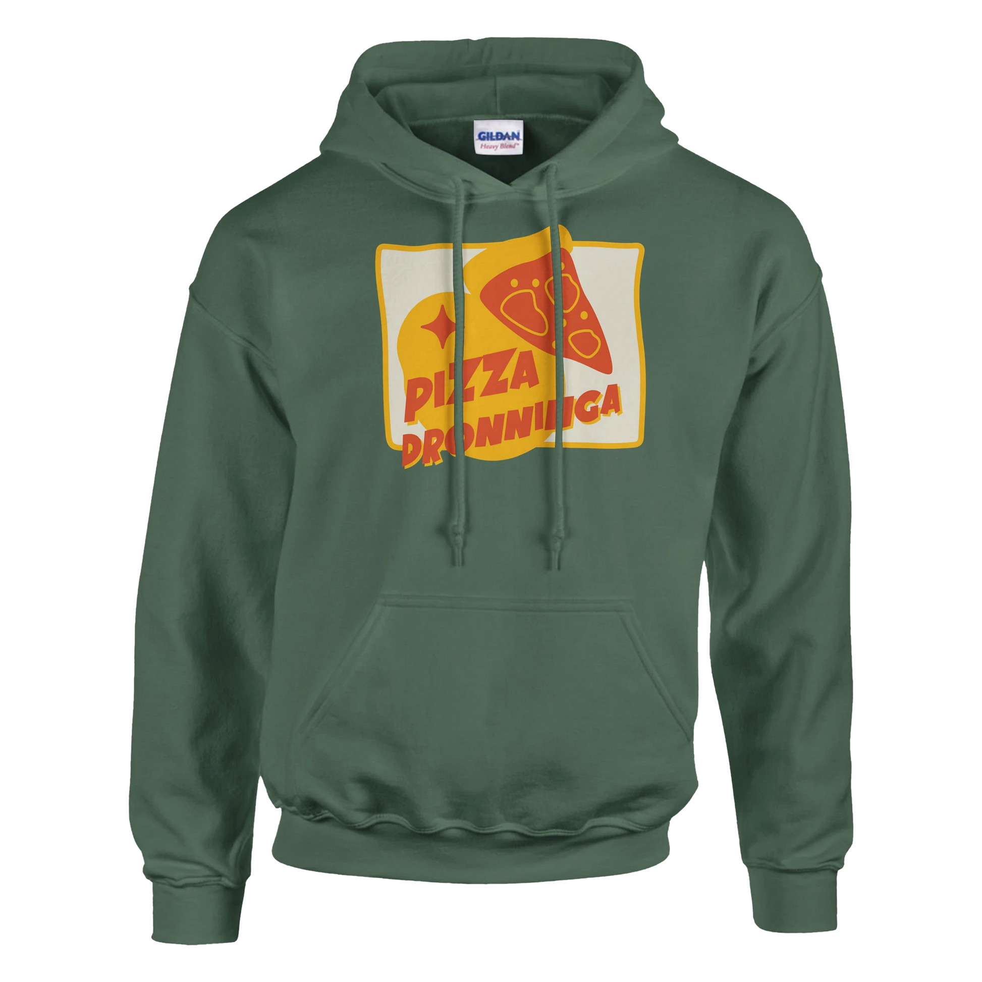 Pizza Dronninga -Morsom Tekstprint - Norsk design