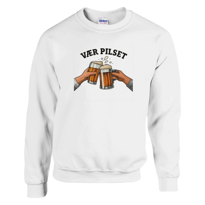 Vær Pilset -Morsom Tekstprint - Norsk design