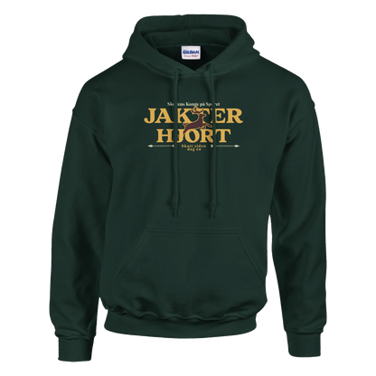 Jakter Hjort -Morsom Tekstprint - Norsk design