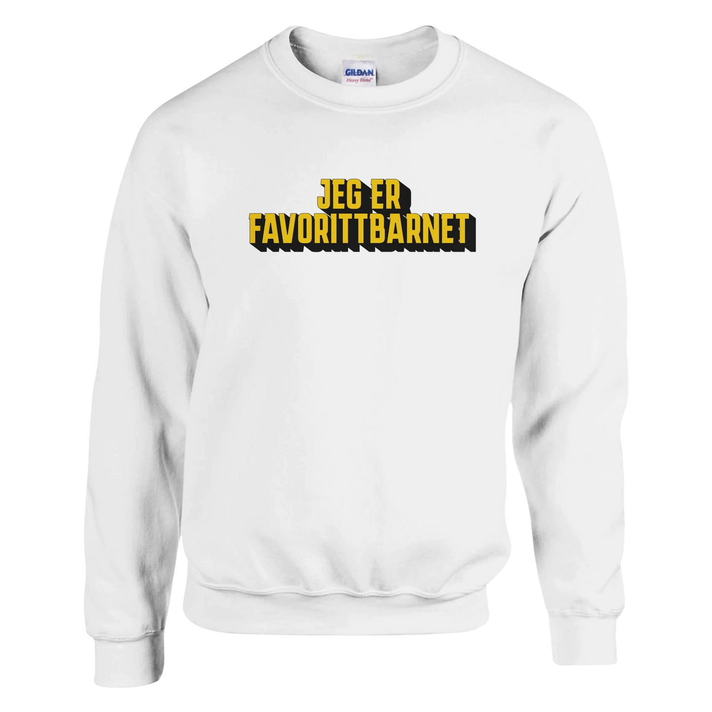 Jeg Er Favorittbarnet -Morsom Tekstprint - Norsk design
