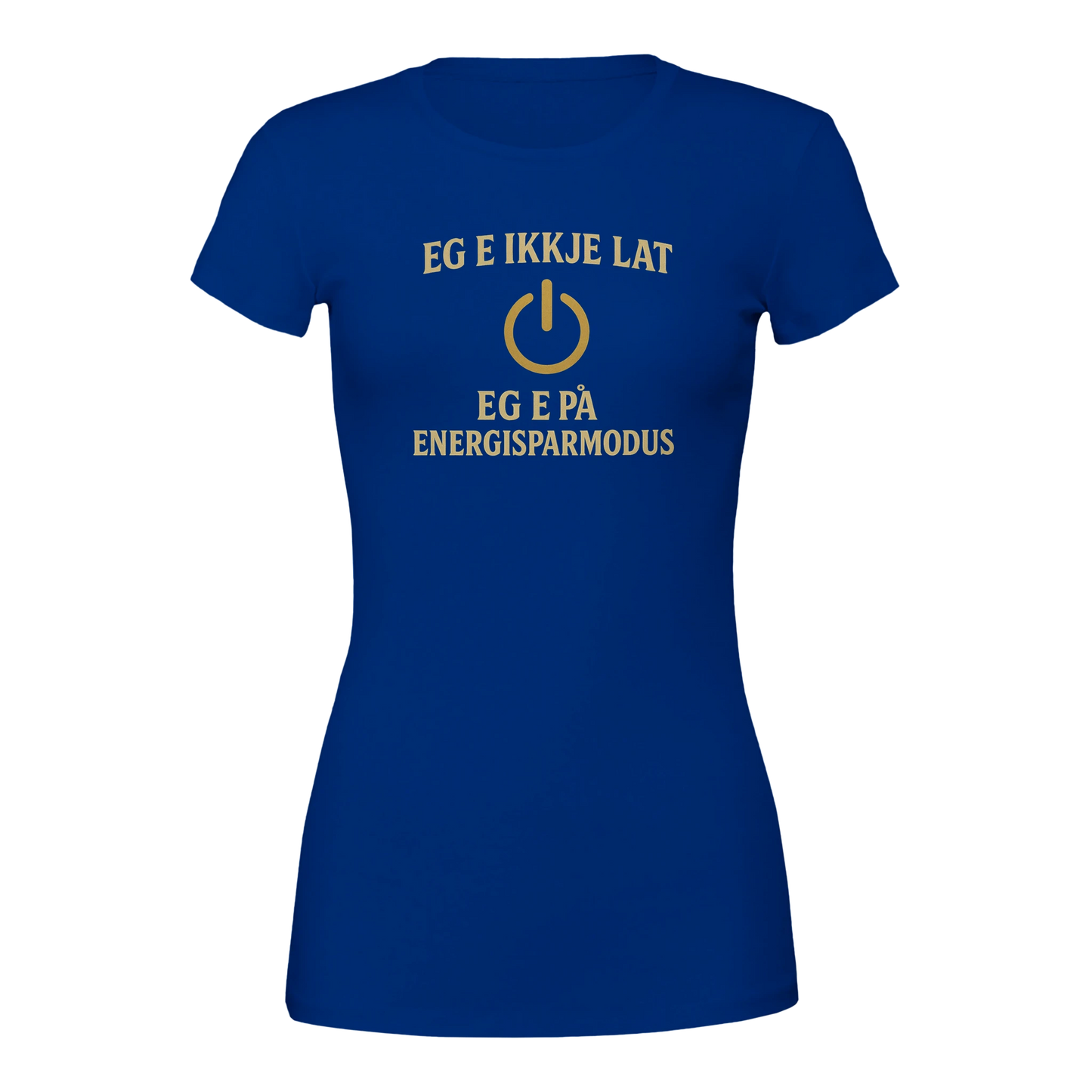 Eg e ikkje lat -Morsom Tekstprint - Norsk design