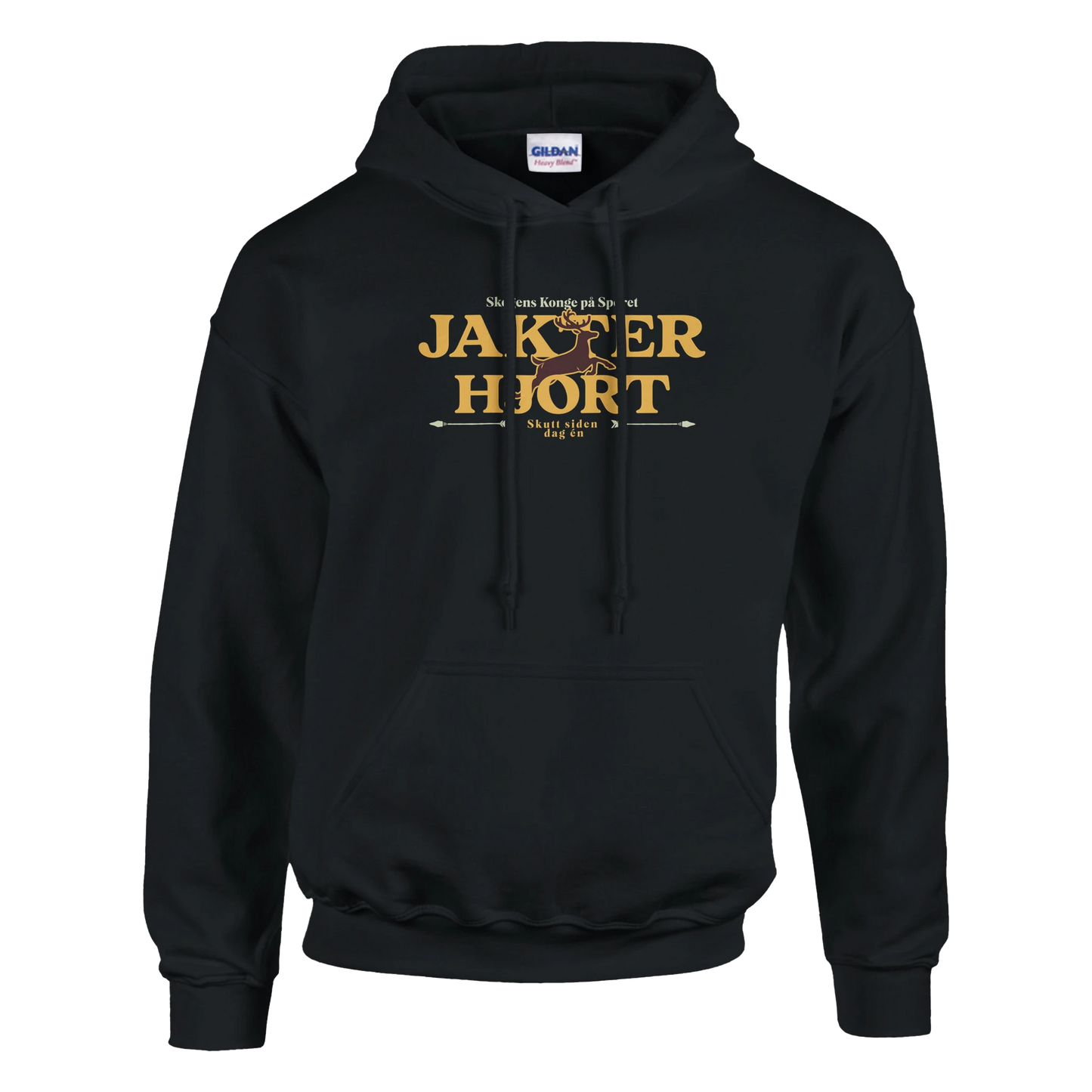 Jakter Hjort -Morsom Tekstprint - Norsk design