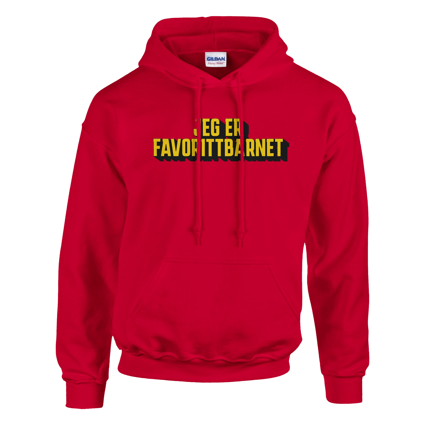 Jeg Er Favorittbarnet -Morsom Tekstprint - Norsk design