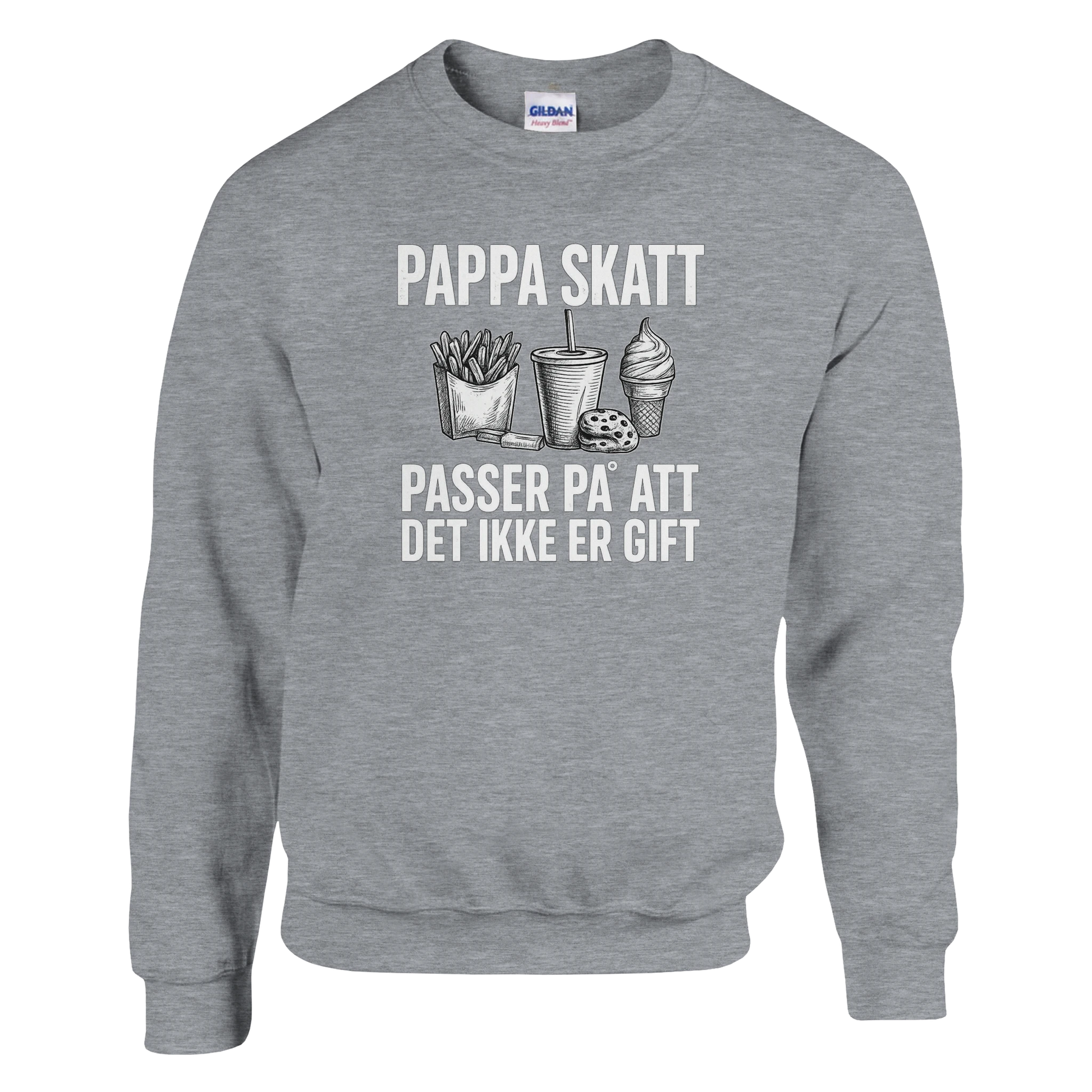Pappa Skatt -Morsom Tekstprint - Norsk design