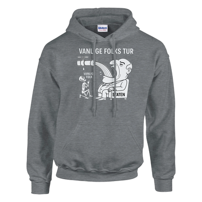 Vanlige Folks Tur -Morsom Tekstprint - Norsk design