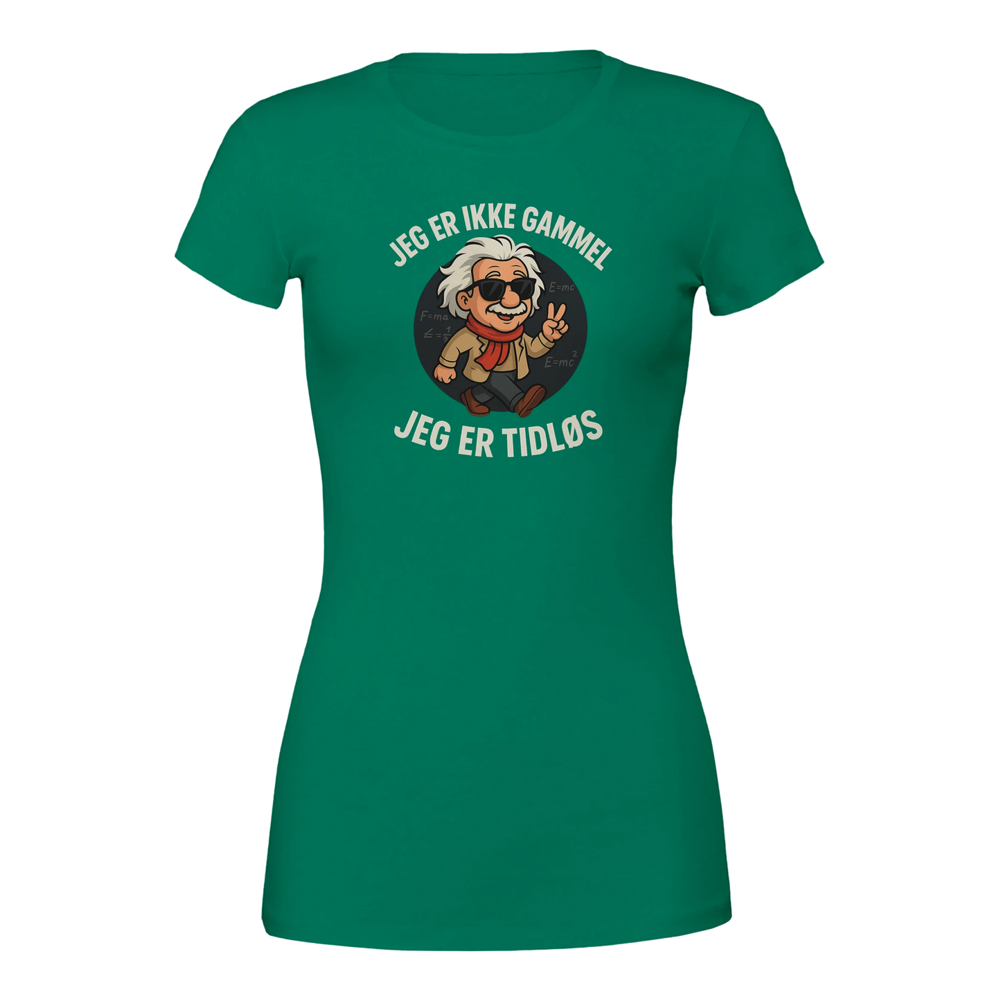 Jeg er tidløs -Morsom Tekstprint - Norsk design