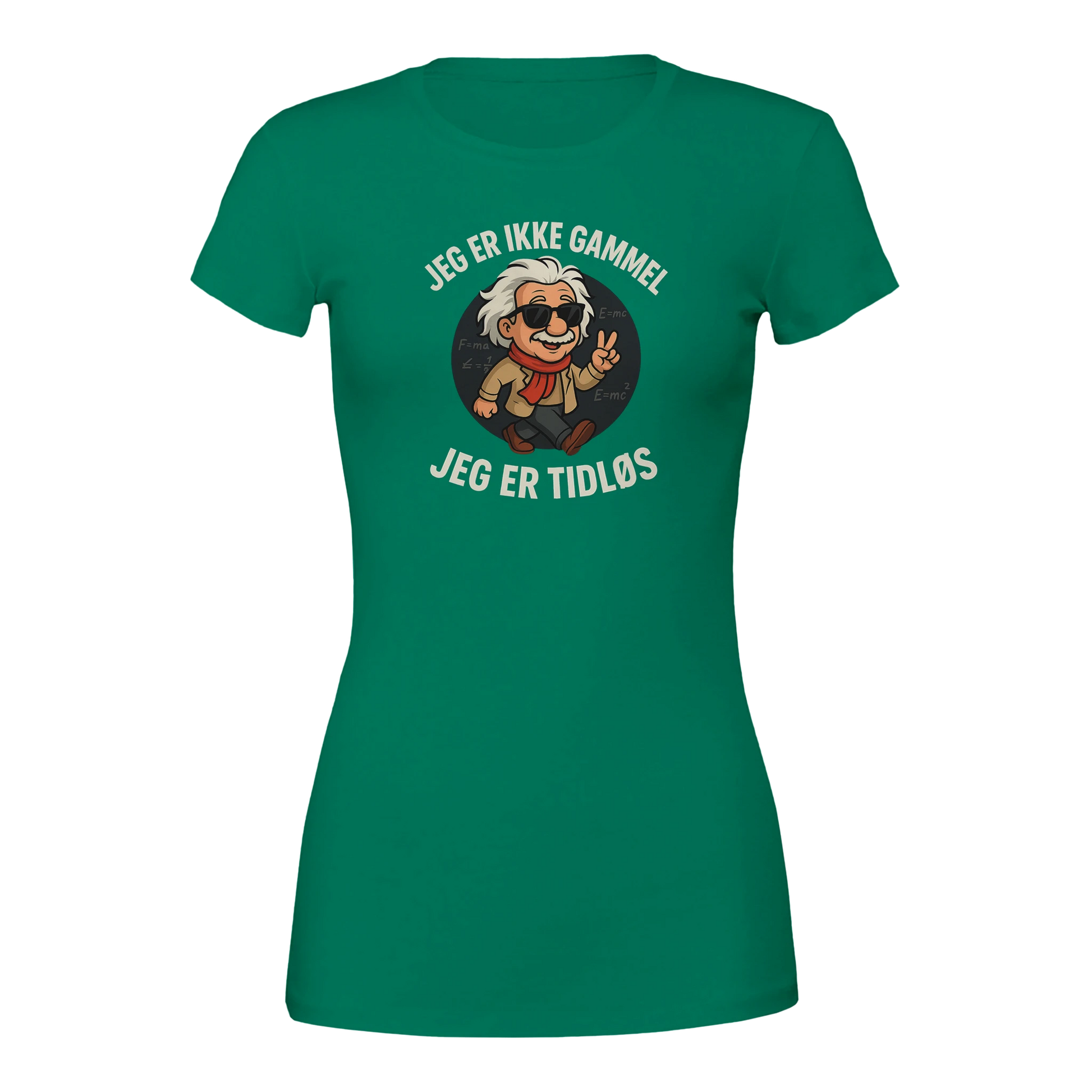 Jeg er tidløs -Morsom Tekstprint - Norsk design