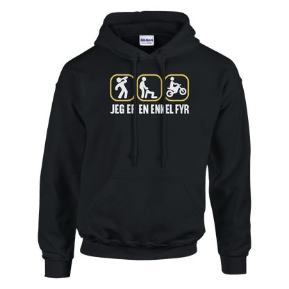 Jeg er en enkel fyr -Morsom Tekstprint - Norsk design