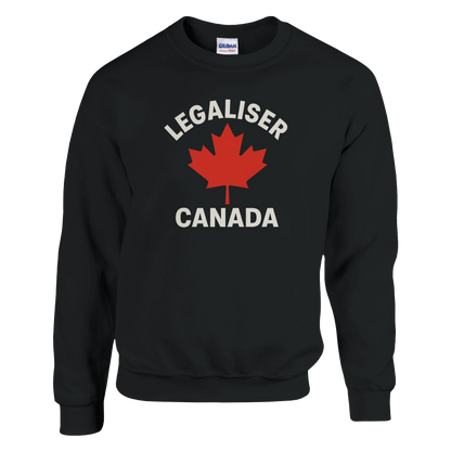 Legaliser Canada -Morsom Tekstprint - Norsk design