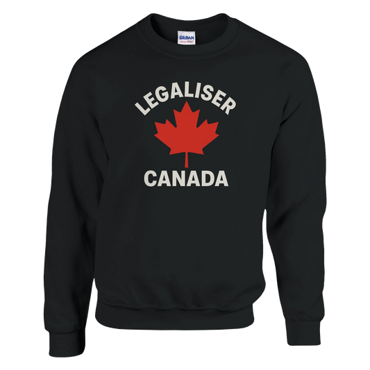 Legaliser Canada -Morsom Tekstprint - Norsk design