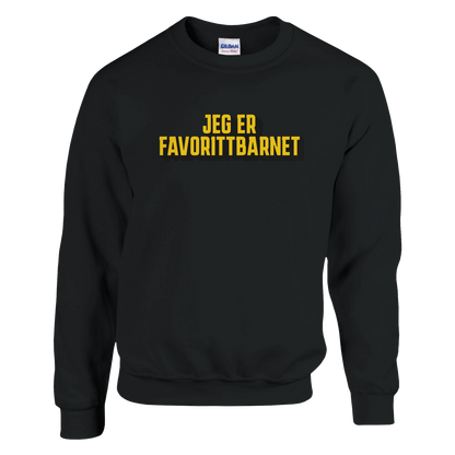 Jeg Er Favorittbarnet -Morsom Tekstprint - Norsk design