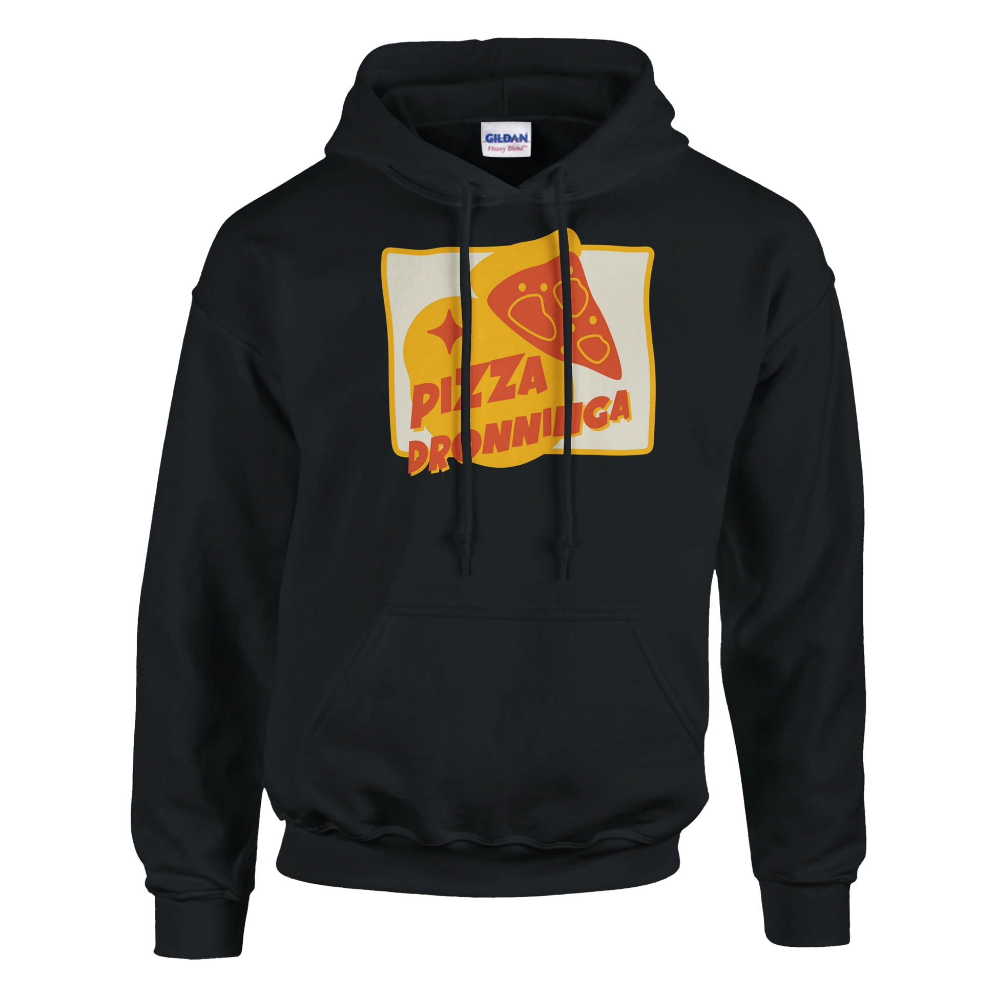 Pizza Dronninga -Morsom Tekstprint - Norsk design