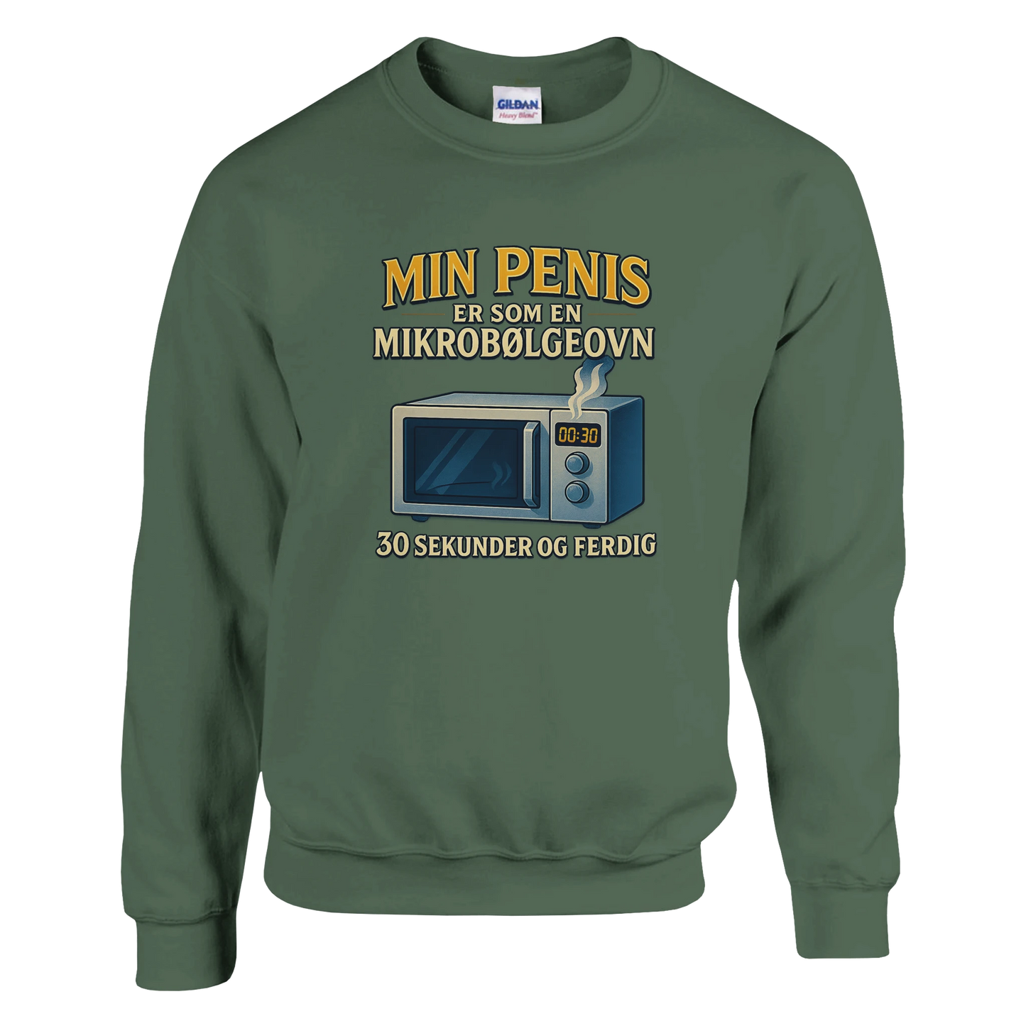 Mikrobølgeovn -Morsom Tekstprint - Norsk design