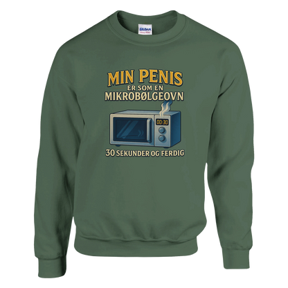 Mikrobølgeovn -Morsom Tekstprint - Norsk design