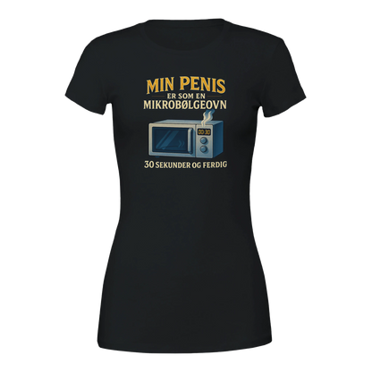 Mikrobølgeovn -Morsom Tekstprint - Norsk design