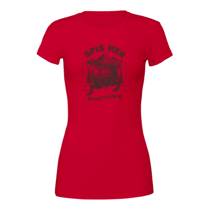 Spis Mer Fast Food -Morsom Tekstprint - Norsk design